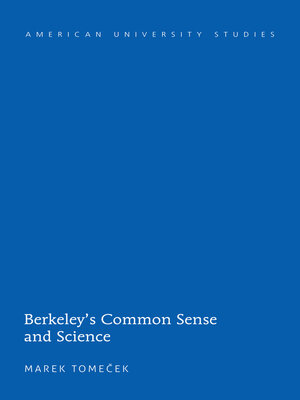 cover image of Berkeley's Common Sense and Science